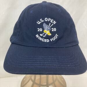 2020 US Open Winged Foot Golf Course Club Cap Blue USGA Member Embroidered NY